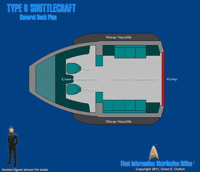 Type 6 Shuttlecraft Deckplan