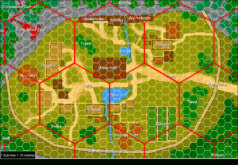 Vettii Village Layout